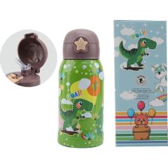BORRACCIA DINOSAURI TERMICA C/CANNUCCIA 500ML PBB05
