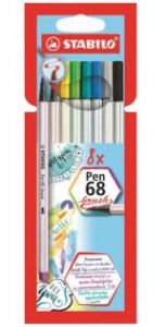 PENNARELLI STABILO PEN 68 BRUSH X 8 568/08-21