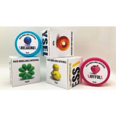 PLASTILINA DIDO' 220GR. ANTISTRESS BARATTOLO M/COLORE  3629