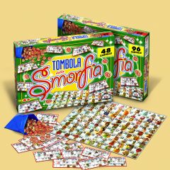 TOMBOLA DELLA SMORFIA 96 CARTELLE 55