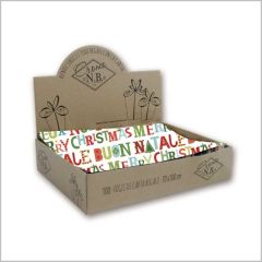 CARTA REGALO CROMO NATALIZIA ADULTI NT.6304