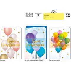 BIGLIETTO CROMO COMPLEANNO BC.8110