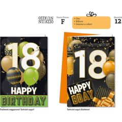 BIGLIETTO CROMO 18 ANNI NU.8220