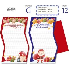 BIGLIETTO CROMO LETTERINA DI NATALE NT.8538