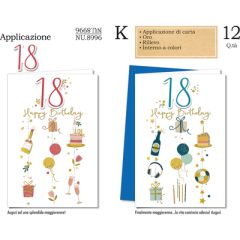 BIGLIETTO CROMO 18 ANNI NU.8996