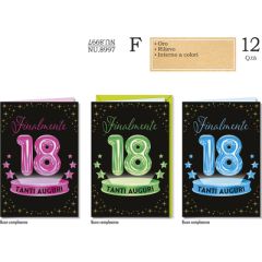 BIGLIETTO CROMO 18 ANNI NU.8997