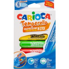 TEMPERA SOLIDA CARIOCA "TEMPERELLO" X 6  42739