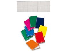 QUADERNO A4 CARTONATO 64FG. 10M 70GR. MONOCROMO PIGNA