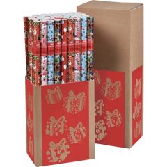 CARTA REGALO NATALIZIA REX ROTOLO 200X70  GR6J1NAT