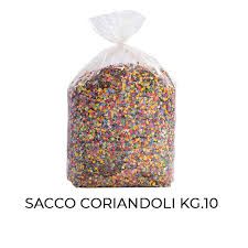 CARNEVALE CORIANDOLI SACCO 10kg.  20040