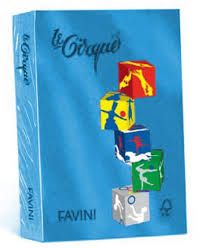 CARTA FOT A4 160G/RS.250 AZZURRO REALE FAVINI 204  A74G304