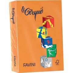 CARTA A4 160GR ARANCIO TROPICO 205 FAVINI A74E304