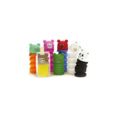 BORSEL BLUEKOVER TELESCOPICI IN SILICONE ANIMALETTI PP-41BL