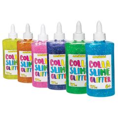 COLLA SLIME 177ML + ATTIVATORE GLITTER 60ML  22NIK110