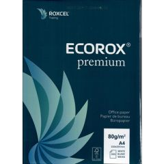 CARTA FOTOCOPIE ECOROX A4 80GR